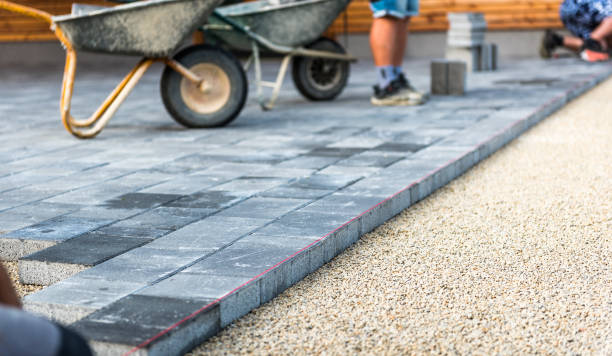 Permeable Paver Driveway in La Puente, CA